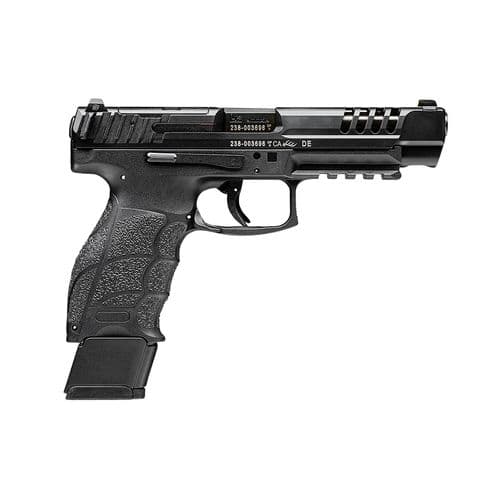 HK 81000593 VP9L Optic Ready 9mm Luger 5" 10+1 (2) Black Black Steel Slide Black Interchangeable Backstrap Grip HK 81000593 VP9L Optic Ready 9mm Luger 5" 10+1 (2) Black Black Steel Slide Black Interchangeable Backstrap Grip