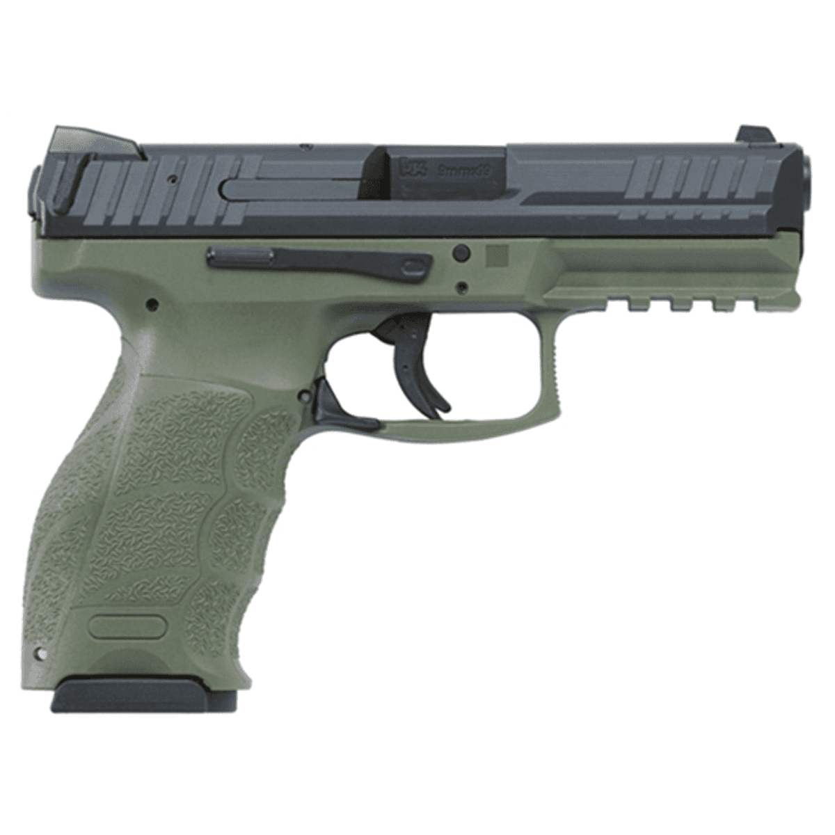 HK 81000236 VP9 9mm Luger 4.09" 10+1 (3) Green Black Steel Slide Green Interchangeable Backstrap Grip Night Sights HK 81000236 VP9 9mm Luger 4.09" 10+1 (3) Green Black Steel Slide Green Interchangeable Backstrap Grip Night Sights