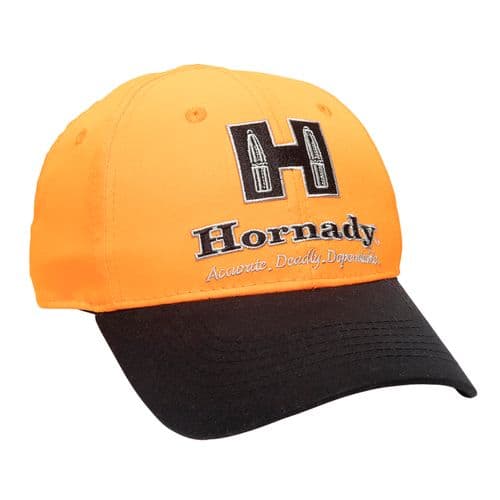 Outdoor Cap HRN05A Hornady Cap Polyester Blaze/Black Structured OSFA Outdoor Cap HRN05A Hornady Cap Polyester Blaze/Black Structured OSFA