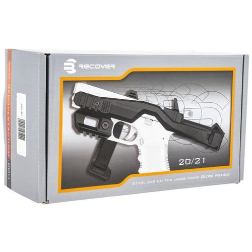 Recover Tactical Tactical 20/21 Stabilizer Kit Synthetic Tan Stock for Glock Large Frame Recover Tactical Tactical 20/21 Stabilizer Kit Synthetic Tan Stock for Glock Large Frame