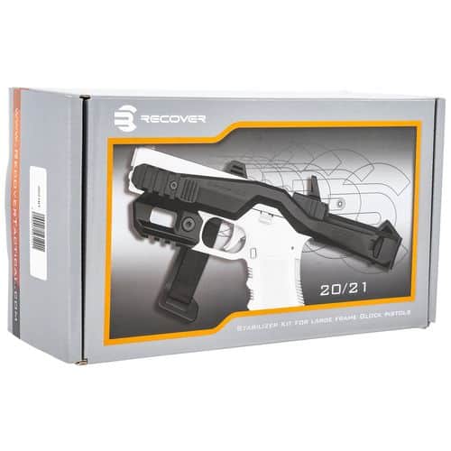 Recover Tactical Tactical 20/21 Stabilizer Kit Synthetic Tan Stock for Glock Large Frame Recover Tactical Tactical 20/21 Stabilizer Kit Synthetic Tan Stock for Glock Large Frame