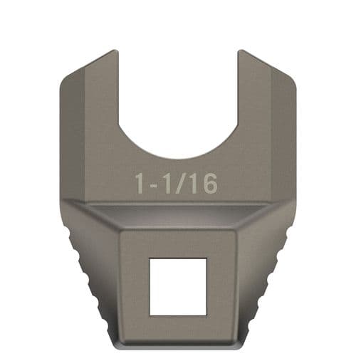 Real Avid AVMF1116BNW Master -Fit Barrell Nut Wrench 1 1/16" Titanium Titanium/Stainless Steel AR-Platform Free-Float Handle Real Avid AVMF1116BNW Master -Fit Barrell Nut Wrench 1 1/16" Titanium Titanium/Stainless Steel AR-Platform Free-Float Handle