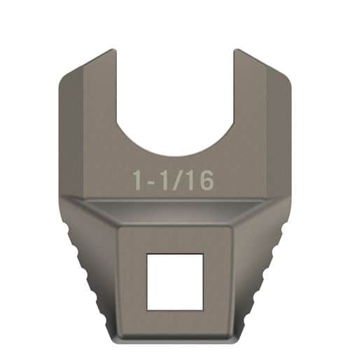 Real Avid AVMF1116BNW Master -Fit Barrell Nut Wrench 1 1/16" Titanium Titanium/Stainless Steel AR-Platform Free-Float Handle Real Avid AVMF1116BNW Master -Fit Barrell Nut Wrench 1 1/16" Titanium Titanium/Stainless Steel AR-Platform Free-Float Handle