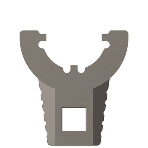 Real Avid AVMFTCNW Master -Fit Thin Castle Nut Wrench Titanium/Stainless Steel for AR-Platform Real Avid AVMFTCNW Master -Fit Thin Castle Nut Wrench Titanium/Stainless Steel for AR-Platform