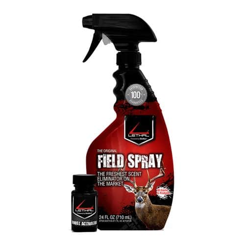 Lethal 97176731ZC Field Spray Odor Eliminator Odorless 32 oz Lethal 97176731ZC Field Spray Odor Eliminator Odorless 32 oz