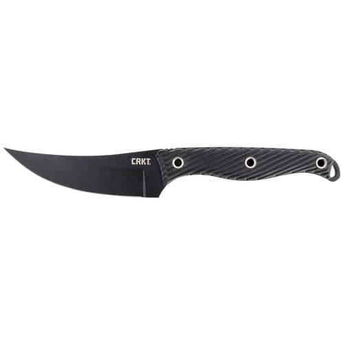 CRKT 2709 Clever Girl 4.60" Fixed Plain Black Powder Coat SK5 Blade G10 Black Handle CRKT 2709 Clever Girl 4.60" Fixed Plain Black Powder Coat SK5 Blade G10 Black Handle