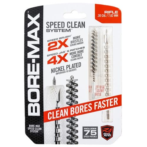 Real Avid AVBMSET30 Bore-Max Speed Clean Upgrade Set 7.62mm 30 Cal Rifle Real Avid AVBMSET30 Bore-Max Speed Clean Upgrade Set 7.62mm 30 Cal Rifle