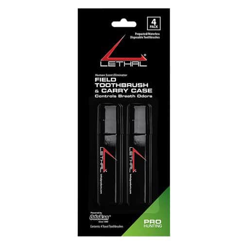 Lethal 9584674P Travel Toothbrush Odor Eliminator Odorless 4 Per Pack Lethal 9584674P Travel Toothbrush Odor Eliminator Odorless 4 Per Pack