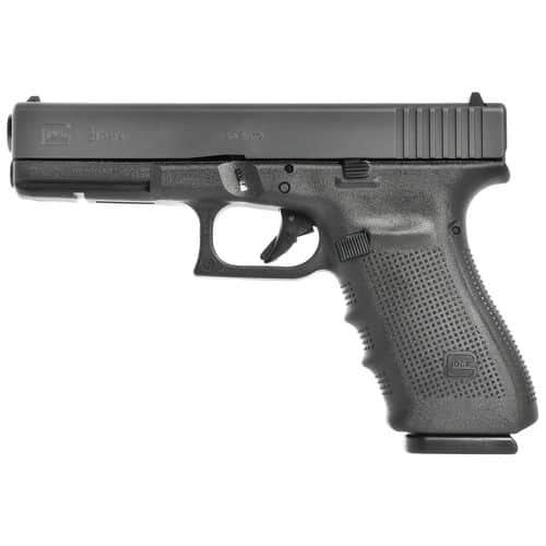 Glock G21413US G21 Gen4 45 ACP 4.61" 13+1 Black Black Steel Slide Black Rough Texture Interchangeable Backstraps Grip USA Made Glock G21413US G21 Gen4 45 ACP 4.61" 13+1 Black Black Steel Slide Black Rough Texture Interchangeable Backstraps Grip USA Made