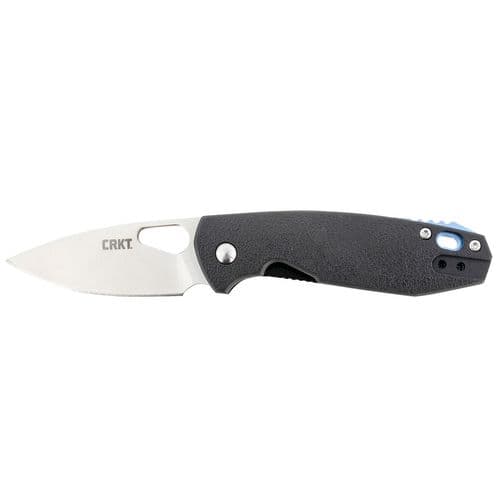 CRKT 5390 Piet 2.69" Folding Drop Point Plain Satin 8Cr13MoV SS Blade GRP Black Handle CRKT 5390 Piet 2.69" Folding Drop Point Plain Satin 8Cr13MoV SS Blade GRP Black Handle