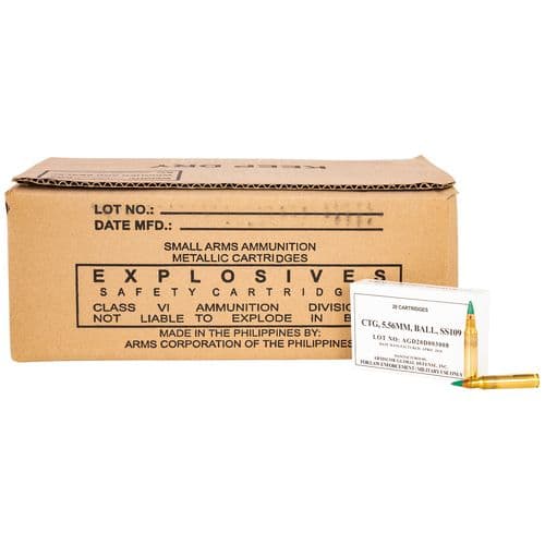 ARMS 50173 5.56MM*45 62 M855/SS109 *CASE* 1000RD ARMS 50173 5.56MM*45 62 M855/SS109 *CASE* 1000RD