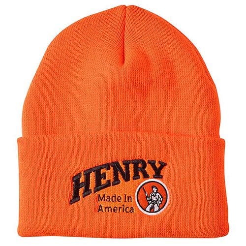 Henry HC014O Winter Cap Orange Knit OSFA Henry HC014O Winter Cap Orange Knit OSFA