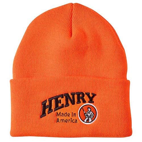 Henry HC014O Winter Cap Orange Knit OSFA Henry HC014O Winter Cap Orange Knit OSFA