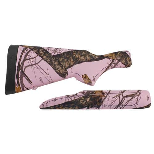 REM Arms Accessories R19529 Stock & Forend Set Mossy Oak Pink Blaze Synthetic with SuperCell Recoil Pad for 20 Gauge Remington 870 Compact REM Arms Accessories R19529 Stock & Forend Set Mossy Oak Pink Blaze Synthetic with SuperCell Recoil Pad for 20 Gauge Remington 870 Compact