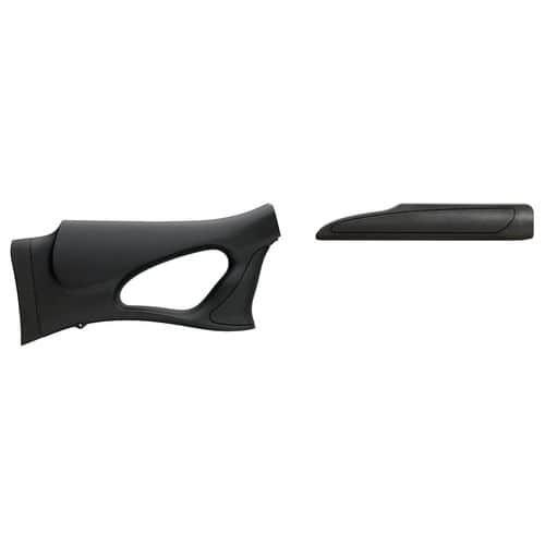 REM Arms Accessories R19548 Stock & Forend Set Black Synthetic Fixed ShurShot Thumbhole for 12 Gauge Remington 11-87, 1100 REM Arms Accessories R19548 Stock & Forend Set Black Synthetic Fixed ShurShot Thumbhole for 12 Gauge Remington 11-87, 1100