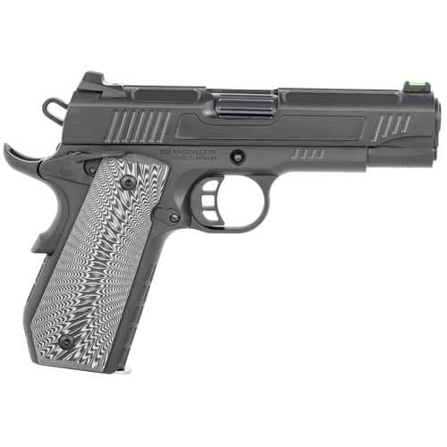SDS Imports 1911B45 1911 Bantam 45 ACP 4.25" 8+1 (2) Black Cerakote Black Cerakote Steel Commander Length Slide Black G10 Grip SDS Imports 1911B45 1911 Bantam 45 ACP 4.25" 8+1 (2) Black Cerakote Black Cerakote Steel Commander Length Slide Black G10 Grip