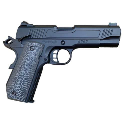 SDS Imports 1911B9 1911 Bantam 9mm Luger 4.25" 9+1 (2) Black Cerakote Black Cerakote Steel Commander Length Slide Black G10 Grip SDS Imports 1911B9 1911 Bantam 9mm Luger 4.25" 9+1 (2) Black Cerakote Black Cerakote Steel Commander Length Slide Black G10 Grip