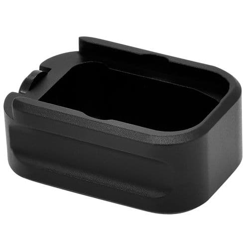 Warne MEG43X4BLK Magazine Extension Black Hardcoat Anodized 6061-T6 Aluminum for Glock 43X,48 9mm Luger (+4) 2 Warne MEG43X4BLK Magazine Extension Black Hardcoat Anodized 6061-T6 Aluminum for Glock 43X,48 9mm Luger (+4) 2