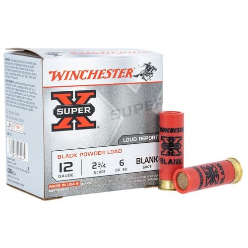 Winchester Ammo Super X Black Powder Load 12 Gauge 2.75" - XBP12W Winchester Ammo Super X Black Powder Load 12 Gauge 2.75" - XBP12W