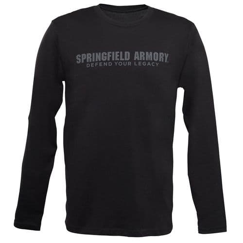 Springfield Armory GEP16642X Defend Your Legacy Men's Black Long Sleeve 2XL Springfield Armory GEP16642X Defend Your Legacy Men's Black Long Sleeve 2XL