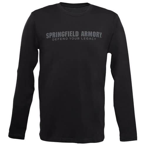 Springfield Armory GEP1664L Defend Your Legacy Men's Black Long Sleeve Large Springfield Armory GEP1664L Defend Your Legacy Men's Black Long Sleeve Large