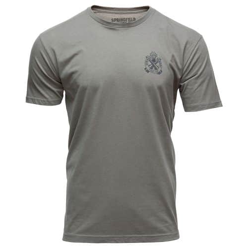 Springfield Armory GEP7122XL Out West Mens T-Shirt Stone Gray XL Short Sleeve Springfield Armory GEP7122XL Out West Mens T-Shirt Stone Gray XL Short Sleeve