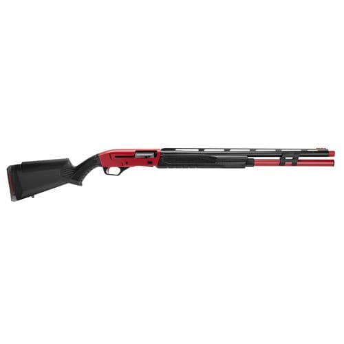 Stevens 57786 Renegauge Competition 12 Gauge 24" 9+1 3" Red Cerakote Rec Matte Black Monte Carlo with Adjustable Comb Stock Right Hand (Full Size) Stevens 57786 Renegauge Competition 12 Gauge 24" 9+1 3" Red Cerakote Rec Matte Black Monte Carlo with Adjustable Comb Stock Right Hand (Full Size)