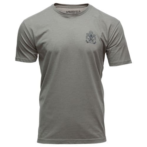 Springfield Armory GEP71223X Out West Mens T-Shirt Stone Gray 3XL Short Sleeve Springfield Armory GEP71223X Out West Mens T-Shirt Stone Gray 3XL Short Sleeve