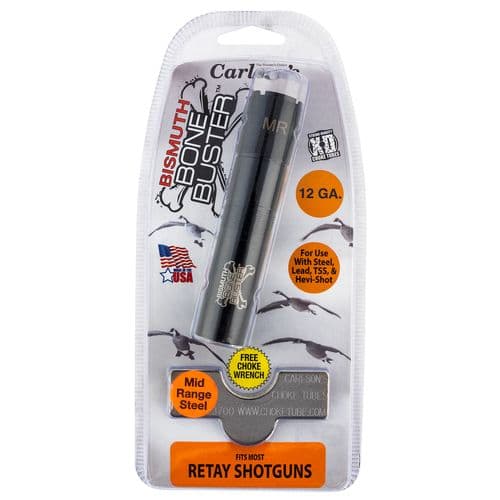 Carlson's Choke Tubes 09210 Bismuth Bone Buster Retay 12 Gauge Mid-Range 17-4 Stainless Steel Carlson's Choke Tubes 09210 Bismuth Bone Buster Retay 12 Gauge Mid-Range 17-4 Stainless Steel