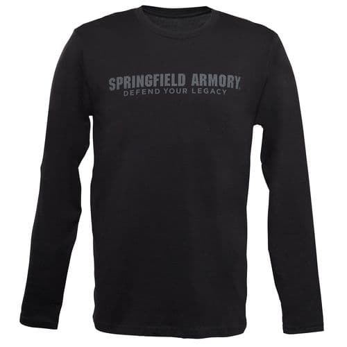 Springfield Armory GEP1664XL Defend Your Legacy Men's Black Long Sleeve XL Springfield Armory GEP1664XL Defend Your Legacy Men's Black Long Sleeve XL