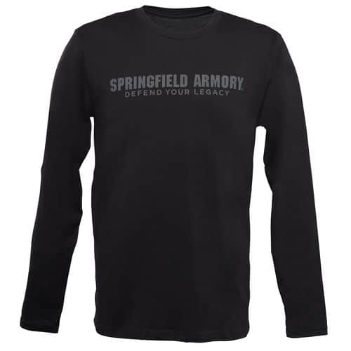 Springfield Armory GEP1664XL Defend Your Legacy Men's Black Long Sleeve XL Springfield Armory GEP1664XL Defend Your Legacy Men's Black Long Sleeve XL
