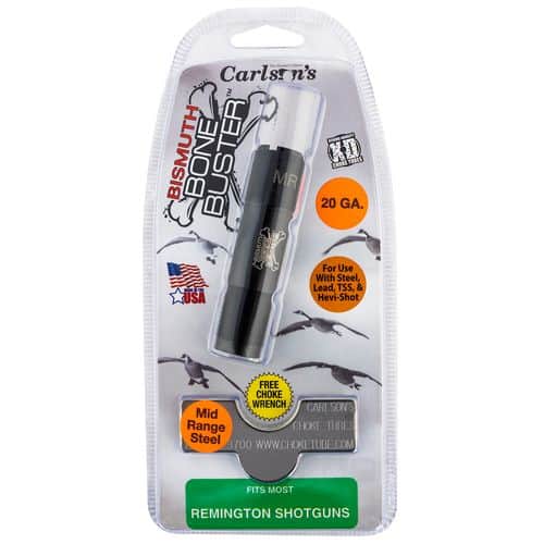 Carlson's Choke Tubes 09216 Bismuth Bone Buster Rem Choke 20 Gauge Mid-Range 17-4 Stainless Steel Carlson's Choke Tubes 09216 Bismuth Bone Buster Rem Choke 20 Gauge Mid-Range 17-4 Stainless Steel