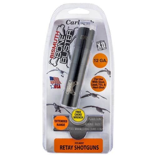 Carlson's Choke Tubes 09211 Bismuth Bone Buster Retay 12 Gauge Extended Range 17-4 Stainless Steel Carlson's Choke Tubes 09211 Bismuth Bone Buster Retay 12 Gauge Extended Range 17-4 Stainless Steel