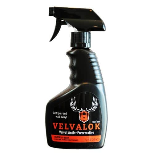 Velvet Antler Tech VelvaLok Velvet Antler Preservative 12 oz Spray Bottle Velvet Antler Tech VelvaLok Velvet Antler Preservative 12 oz Spray Bottle