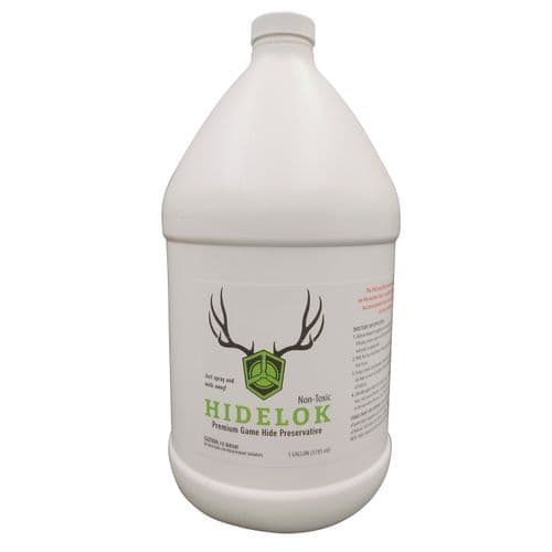 Velvet Antler Tech HideLok Game Hide Preservative 1 Gallon Jug Velvet Antler Tech HideLok Game Hide Preservative 1 Gallon Jug
