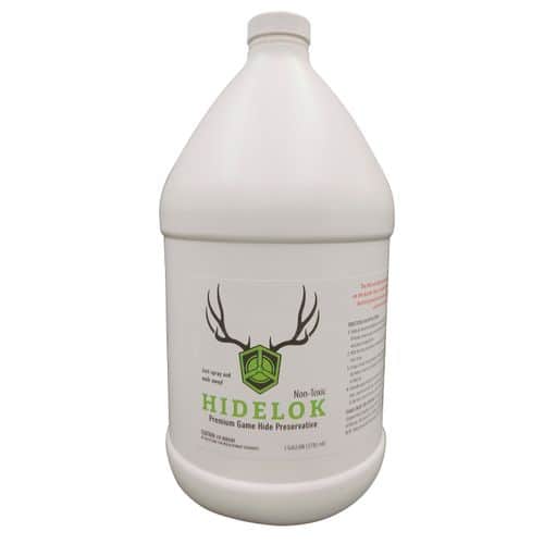 Velvet Antler Tech HideLok Game Hide Preservative 1 Gallon Jug Velvet Antler Tech HideLok Game Hide Preservative 1 Gallon Jug
