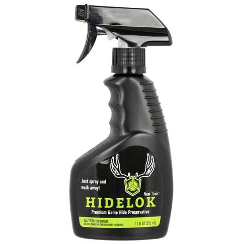 Velvet Antler Tech HideLok Game Hide Preservative 12 oz Spray Bottle Velvet Antler Tech HideLok Game Hide Preservative 12 oz Spray Bottle