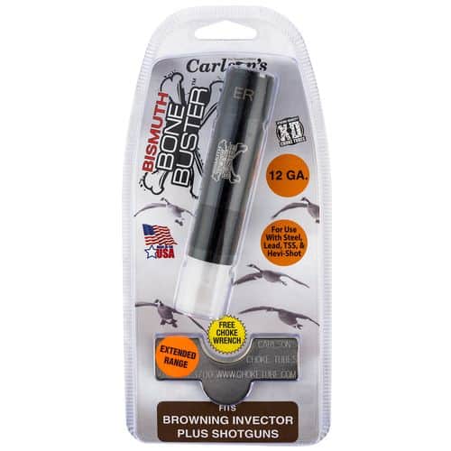 Carlson's Choke Tubes 09205 Bismuth Bone Buster Browning Invector-Plus 12 Gauge Extended Range 17-4 Stainless Steel Carlson's Choke Tubes 09205 Bismuth Bone Buster Browning Invector-Plus 12 Gauge Extended Range 17-4 Stainless Steel