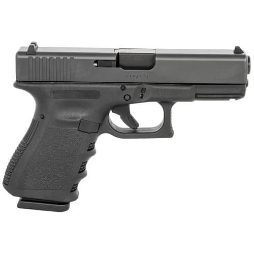 Glock G1915AUT G19 Gen3 Compact 9mm Luger 4.02" 15+1 Black Polymer Frame Black Steel Slide Black Polymer Grip Glock G1915AUT G19 Gen3 Compact 9mm Luger 4.02" 15+1 Black Polymer Frame Black Steel Slide Black Polymer Grip