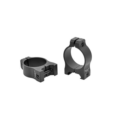 Warne V413M Vapor Scope Ring Set Maxima/Weaver/Picatinny Low Fixed 30mm Black Anodized Aluminum Warne V413M Vapor Scope Ring Set Maxima/Weaver/Picatinny Low Fixed 30mm Black Anodized Aluminum