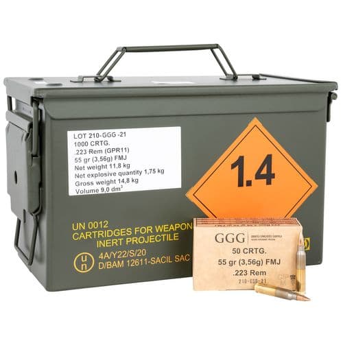 ATA Arms 223REMFMJ Centerfire Rifle 55 gr Full Metal Jacket (FMJ) 50 Bx/ 20 Cs (1000 Rd Cs) ATA Arms 223REMFMJ Centerfire Rifle 55 gr Full Metal Jacket (FMJ) 50 Bx/ 20 Cs (1000 Rd Cs)