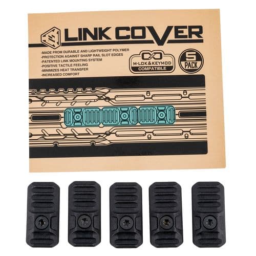 Strike Industries LINKCOVER Link M-LOK/Keymod Compatible 39.90mm 20.00mm Mount Height Polymer 5 Pack 2 Strike Industries LINKCOVER Link M-LOK/Keymod Compatible 39.90mm 20.00mm Mount Height Polymer 5 Pack 2