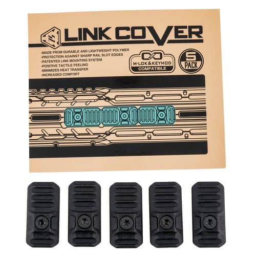 Strike Industries LINKCOVER Link M-LOK/Keymod Compatible 39.90mm 20.00mm Mount Height Polymer 5 Pack 2 Strike Industries LINKCOVER Link M-LOK/Keymod Compatible 39.90mm 20.00mm Mount Height Polymer 5 Pack 2