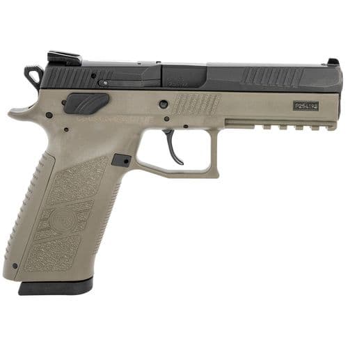 CZ-USA 89268 P-09 9mm Luger 4.54" 19+1 OD Green Black Steel Slide OD Green Interchangeable Backstrap Grip Fixed Sights CZ-USA 89268 P-09 9mm Luger 4.54" 19+1 OD Green Black Steel Slide OD Green Interchangeable Backstrap Grip Fixed Sights