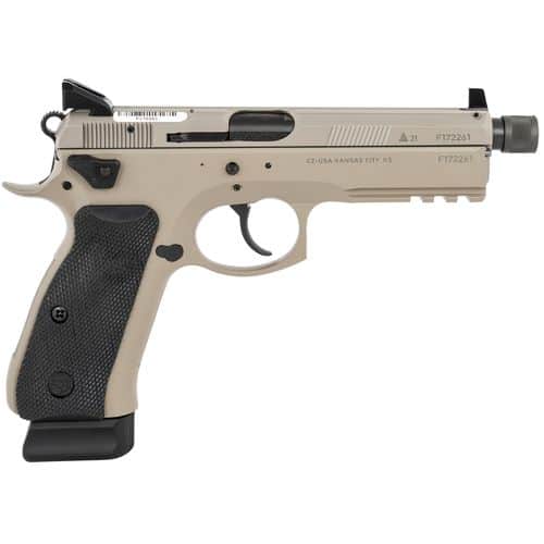 CZ-USA 89253 CZ 75 SP-01 Tactical 9mm Luger 5.21" SR Barrel 18+1 Urban Gray Frame Urban Gray Steel Slide Black Polymer Grip CZ-USA 89253 CZ 75 SP-01 Tactical 9mm Luger 5.21" SR Barrel 18+1 Urban Gray Frame Urban Gray Steel Slide Black Polymer Grip