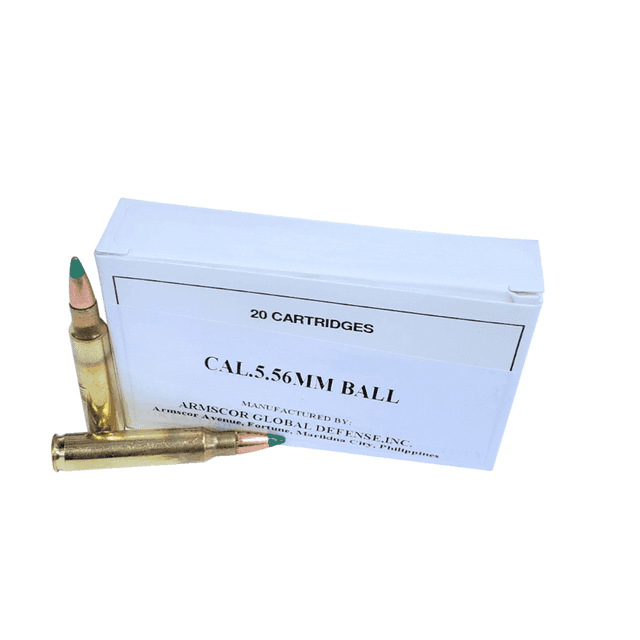Armscor 5.56x45mm NATO 62 gr Full Metal Jacket (FMJ) 50112 Rifle Ammo 500 Bx/ 1 Cs 2 Armscor 5.56x45mm NATO 62 gr Full Metal Jacket (FMJ) 50112 Rifle Ammo 500 Bx/ 1 Cs 2