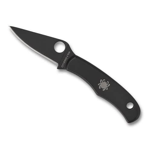 Spyderco C133BKP Bug 1.26" Folding Plain 3Cr13 Stainless Steel Blade Stainless w/Black Oxide Coating Handle Spyderco C133BKP Bug 1.26" Folding Plain 3Cr13 Stainless Steel Blade Stainless w/Black Oxide Coating Handle