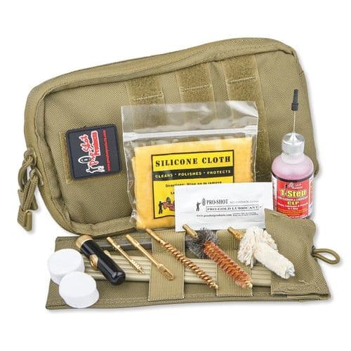 Pro Shot .223 Cal/5.56mm Rifle Cleaning Kit Tan Pro Shot .223 Cal/5.56mm Rifle Cleaning Kit Tan