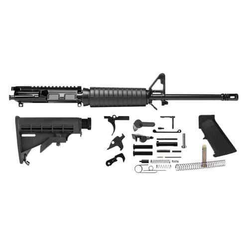 Del-Ton Inc RKT101 Heavy Carbine Rifle Kit 5.56x45mm NATO 16" Chrome Moly Vanadium Barrel 7075-T6 Anodized Aluminum Rec with A2 Flash Hider Del-Ton Inc RKT101 Heavy Carbine Rifle Kit 5.56x45mm NATO 16" Chrome Moly Vanadium Barrel 7075-T6 Anodized Aluminum Rec with A2 Flash Hider