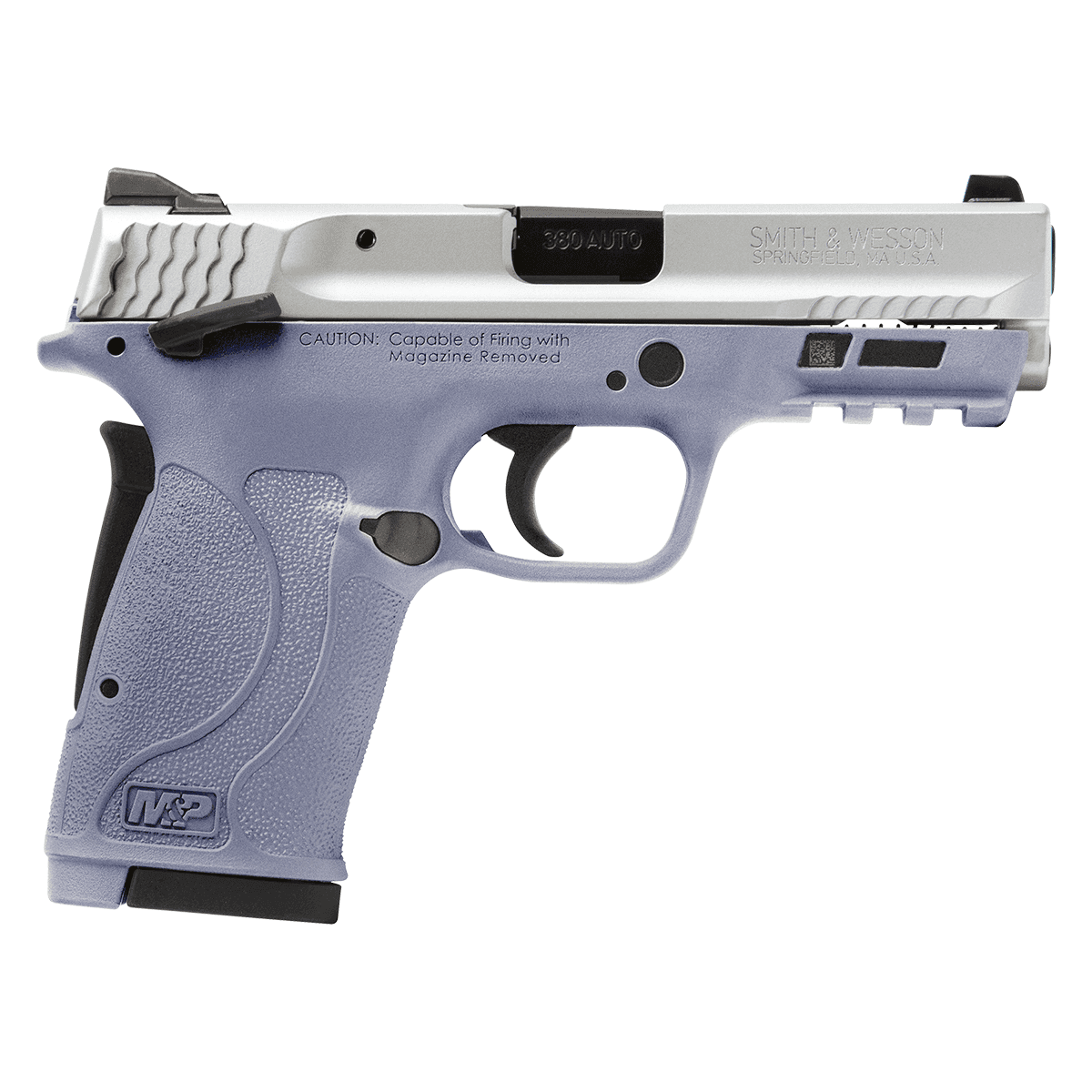 Smith & Wesson M&P380 Shield EZ 380ACP Pistol Orchid/Stainless With Manual Safety Smith & Wesson M&P380 Shield EZ 380ACP Pistol Orchid/Stainless With Manual Safety
